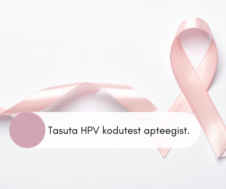 Tasuta HPV kodutest&nbsp;apteegist!